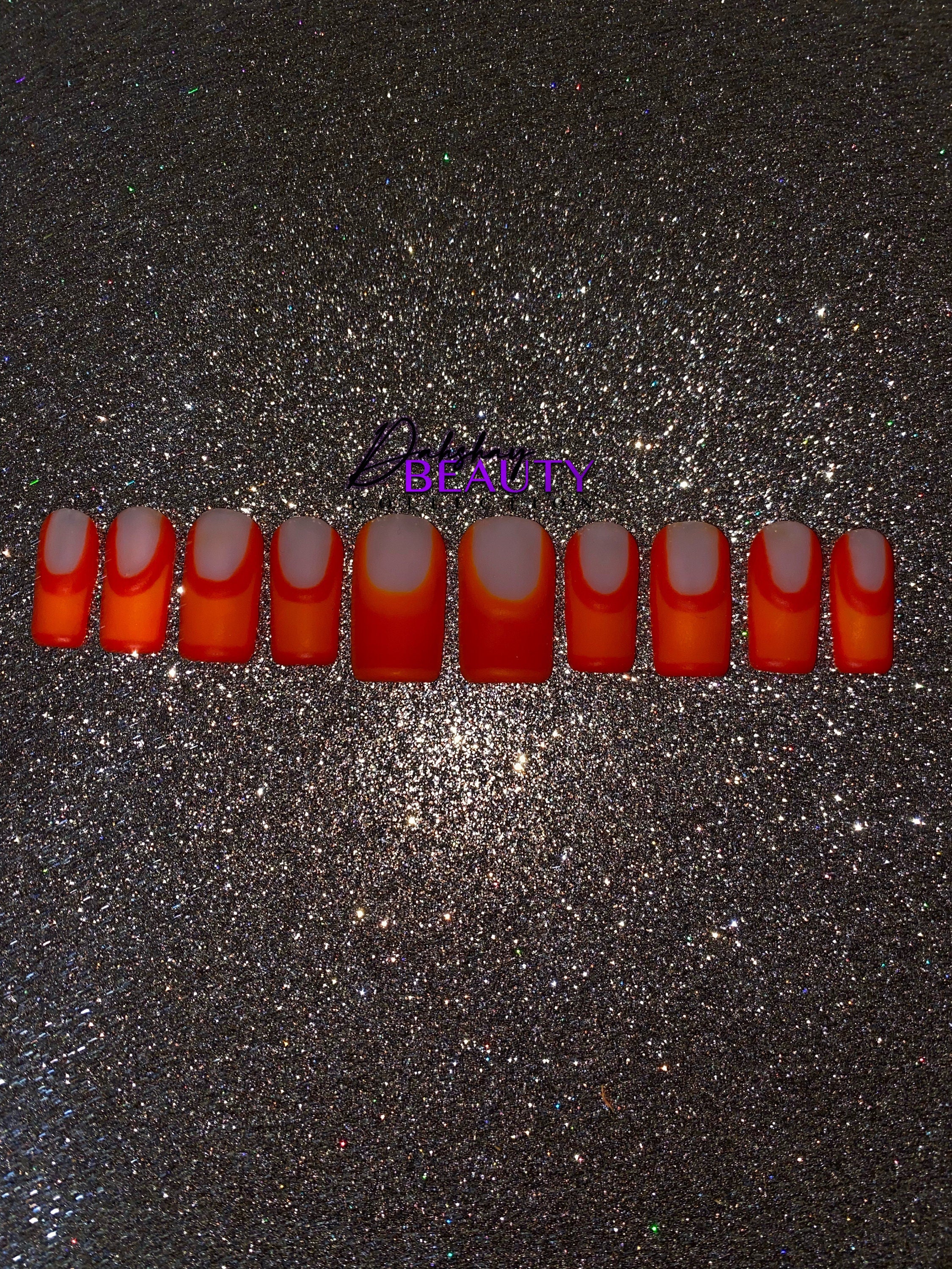 Orange 2 Toned Set