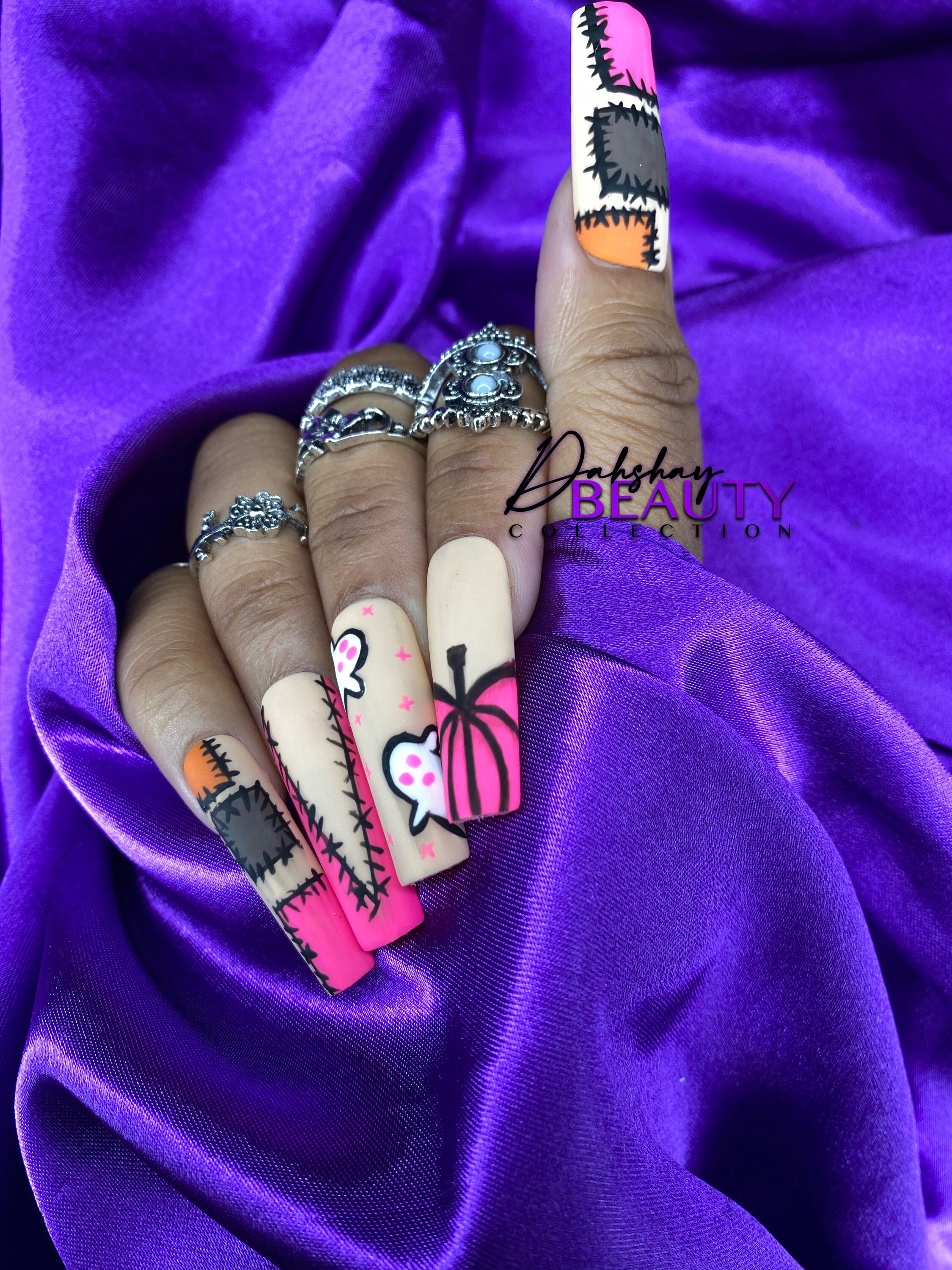 Pink Pumpkin Patch Set