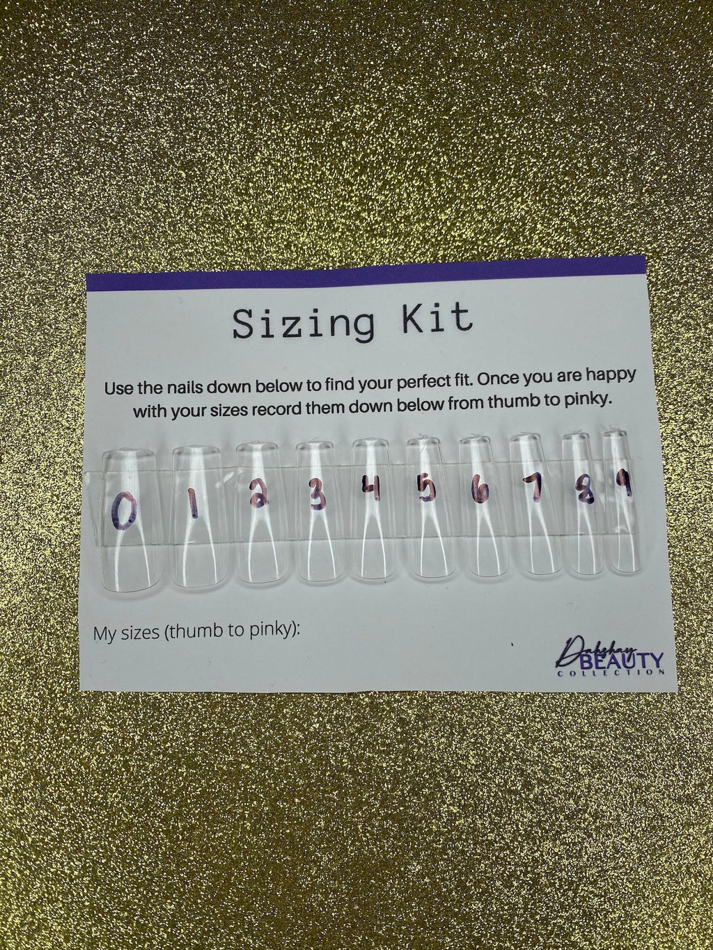Extra Long Square Sizing Kit