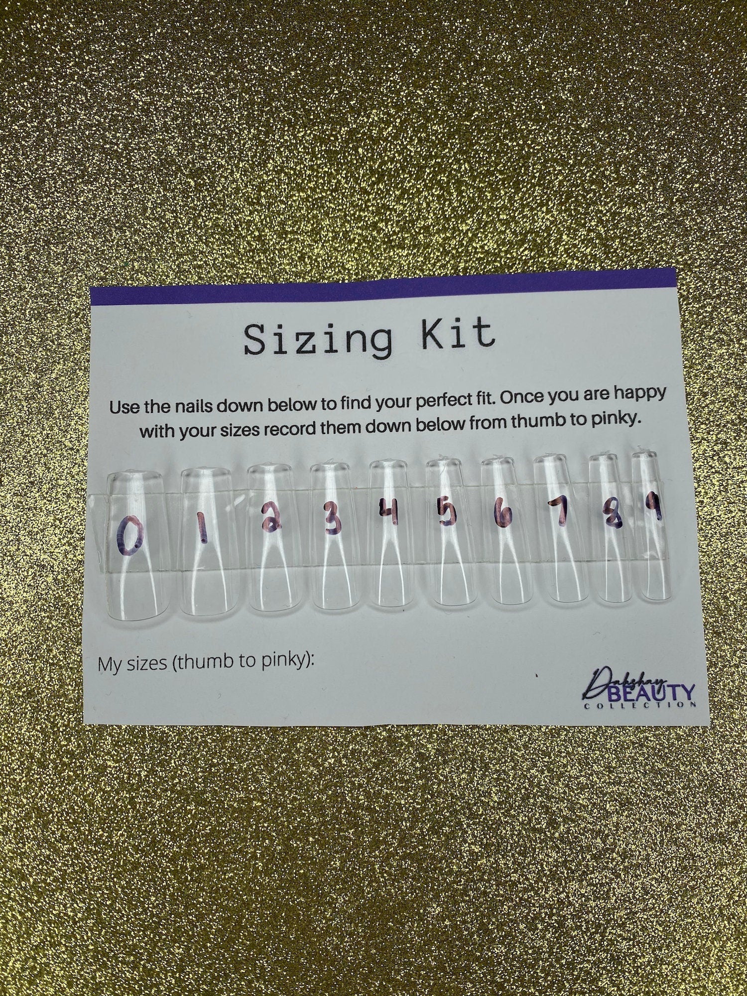 Extra Long Square Sizing Kit