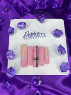 Pink Snowflake Set