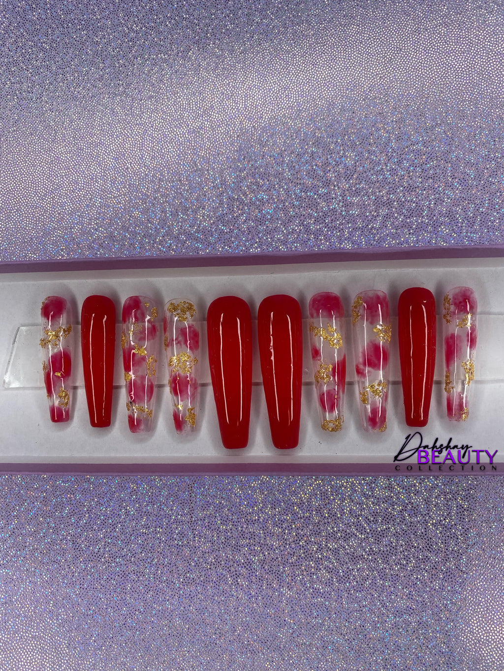 Red Marble Set