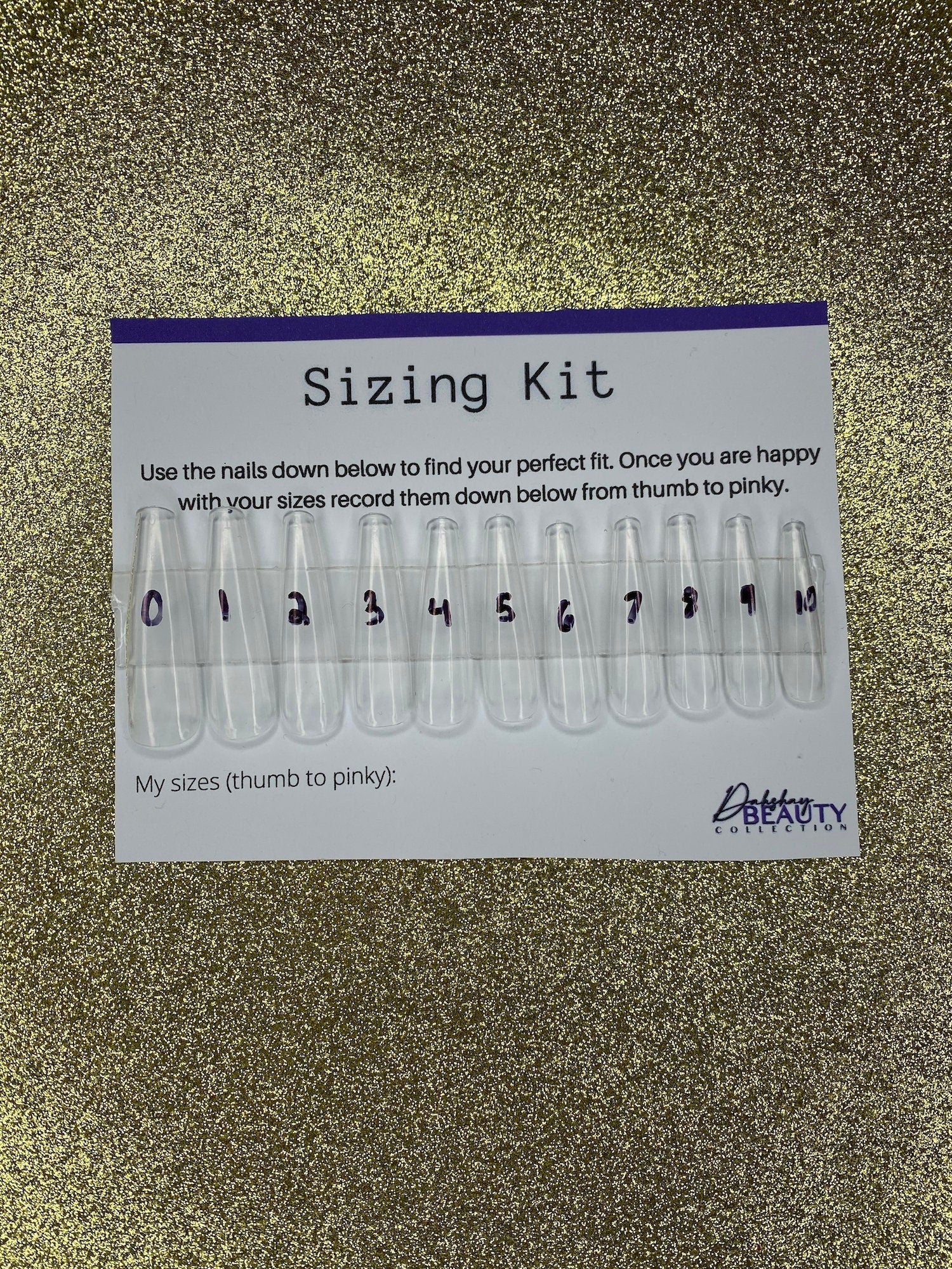 XXL Coffin Sizing Kit