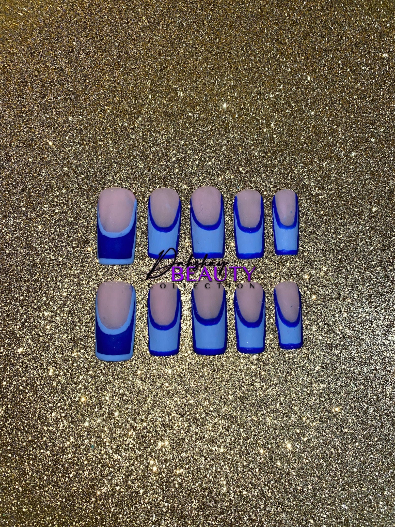 Blue 2 Toned Set